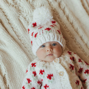 Bitty Blooms Holiday Cardigan Sweater Baby & Toddler