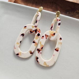 Chrissy Earrings - Terrazzo // Fall, Jewelry, Gifts