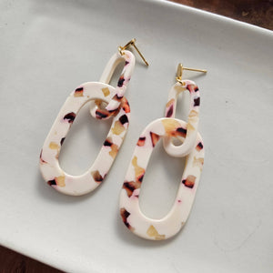 Chrissy Earrings - Terrazzo // Fall, Jewelry, Gifts