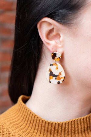 Penelope Earrings - Caramel Latte // Fall, Jewelry, Gifts