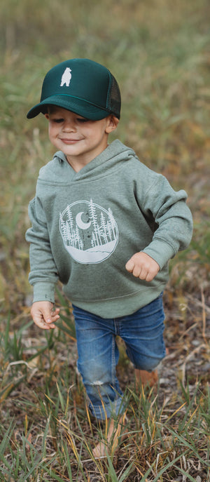 Crescent Moon Kids Hoodie