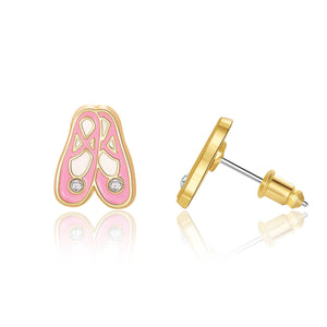 Ballet Slippers Cutie Stud Earrings