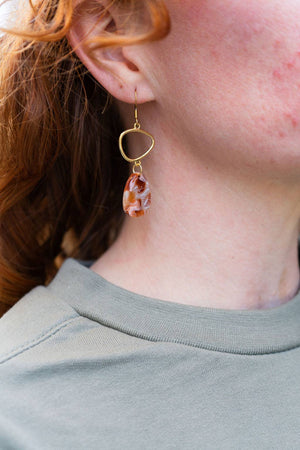 Quinn Earrings - Rust // Fall, Jewelry, Gifts