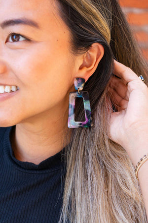 Avery Earrings - Midnight Opal // Fall, Jewelry, Gifts