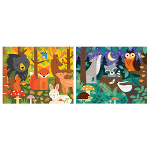 Two Sided Woodland On-The-Go Puzzle