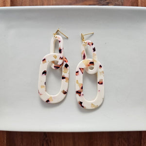 Chrissy Earrings - Terrazzo // Fall, Jewelry, Gifts