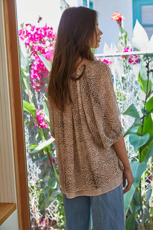 Cora Blouse - Taupe