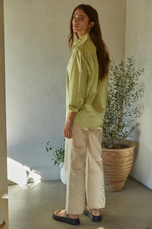 Brynne Blouse - Lime