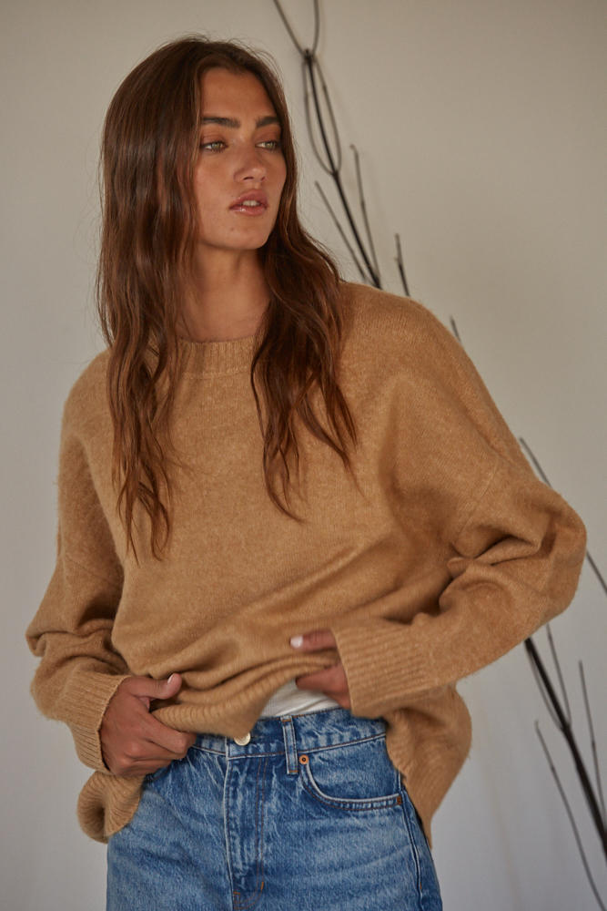 Jackson Pullover Sweater - Camel