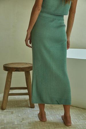 Casia Skirt - Moss Green