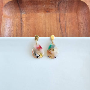 Leah Earrings - Multicolor // Fall, Jewelry, Gifts