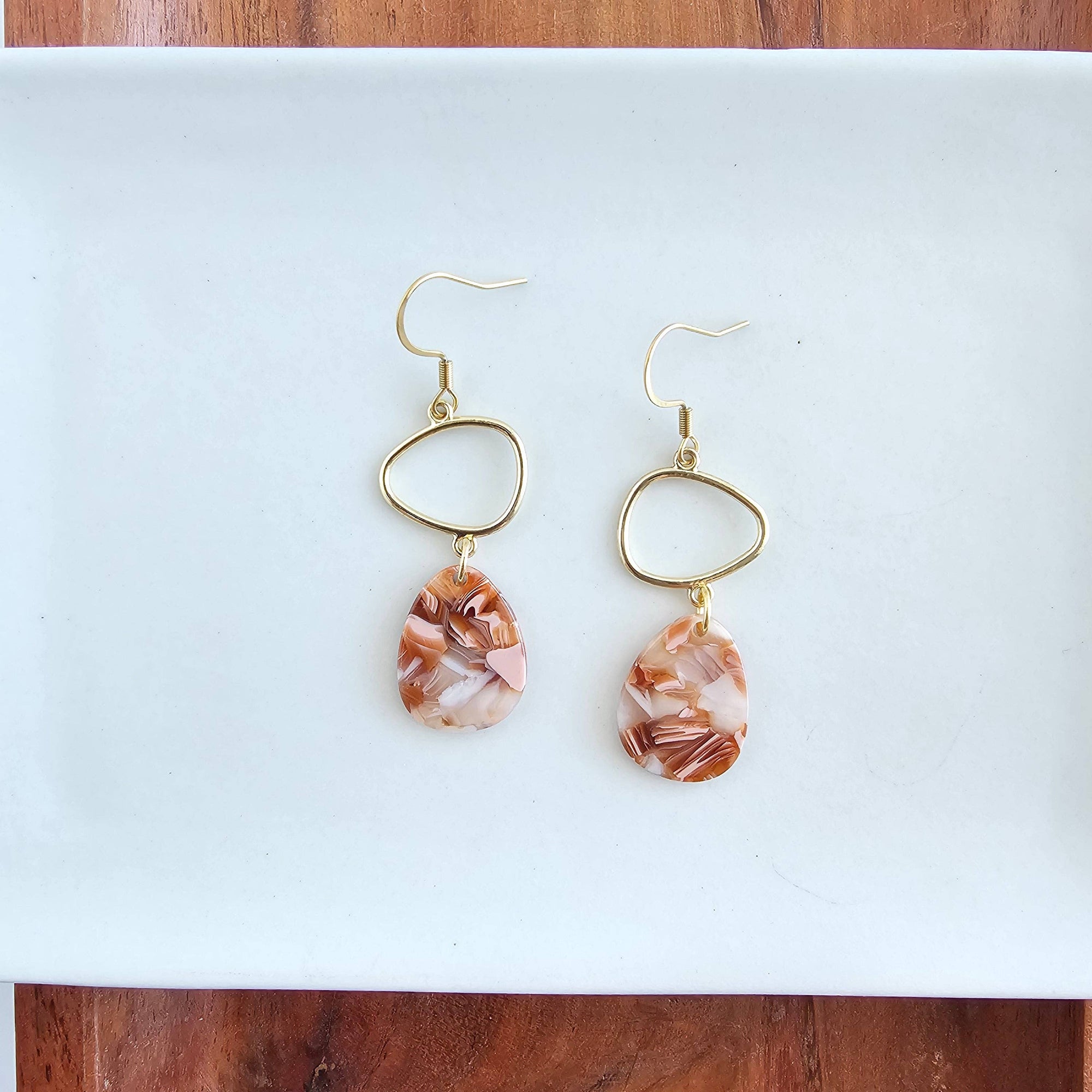 Quinn Earrings - Rust // Fall, Jewelry, Gifts