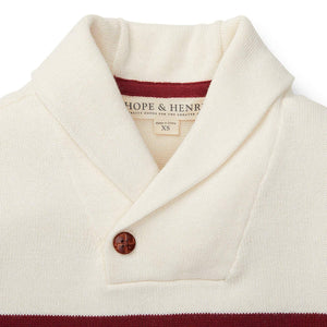 Shawl Collar Organic Sweater