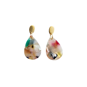 Leah Earrings - Multicolor // Fall, Jewelry, Gifts