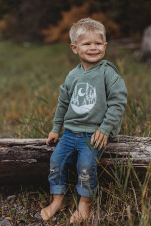 Crescent Moon Kids Hoodie