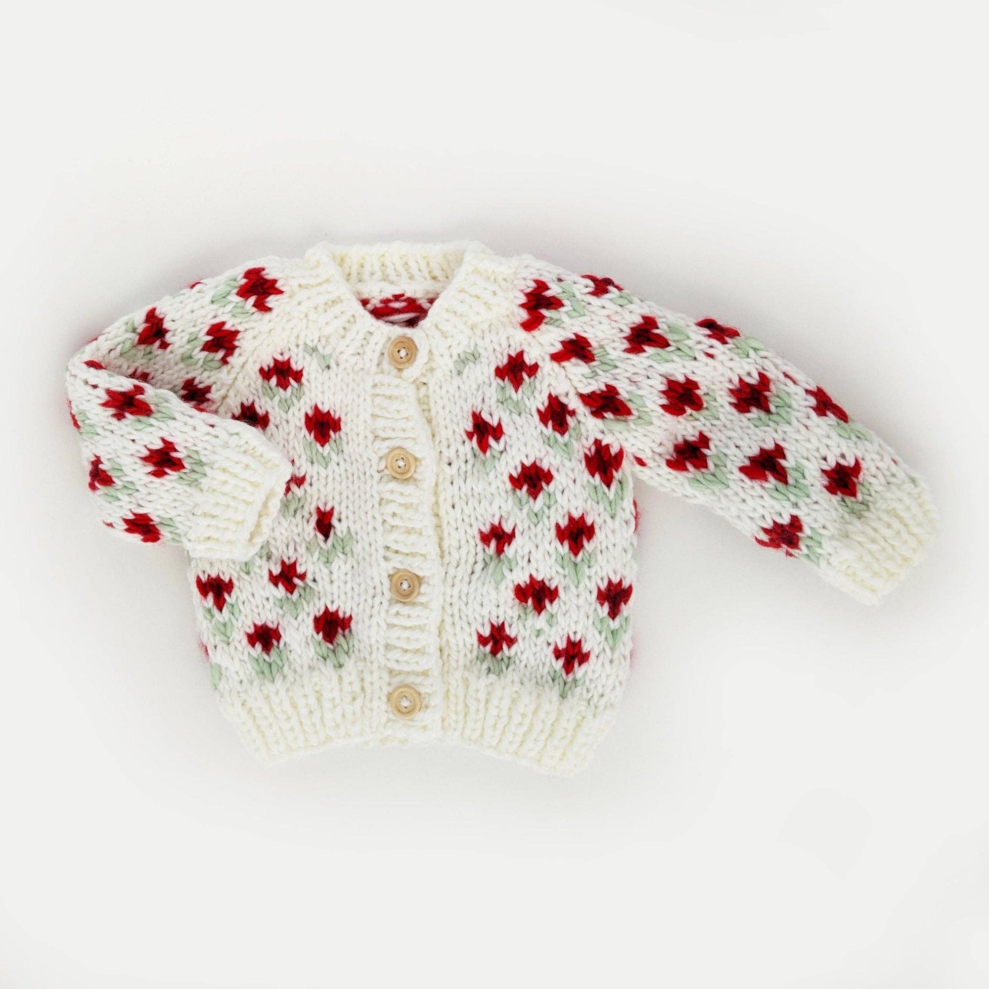 Bitty Blooms Holiday Cardigan Sweater Baby & Toddler