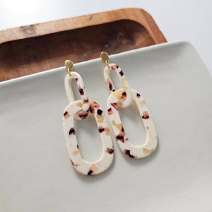 Chrissy Earrings - Terrazzo // Fall, Jewelry, Gifts