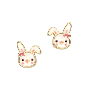 Bunny Sweet Petite Necklace and Studs Easter Gift Set