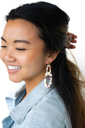 Chrissy Earrings - Terrazzo // Fall, Jewelry, Gifts