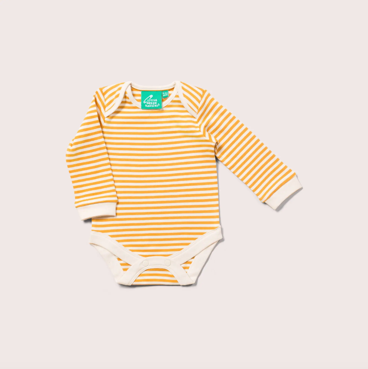 Striped Onesie - Yellow